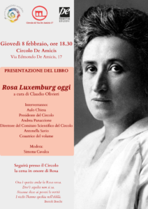 Scopri di più sull'articolo Rosa Luxemburg oggi