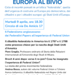 Scopri di più sull'articolo Europa al bivio 9 aprile