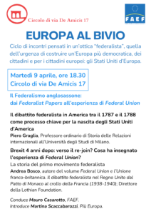 Scopri di più sull'articolo Europa al bivio 9 aprile